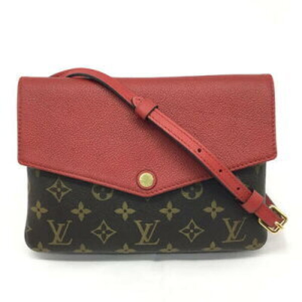 LOUIS VUITTON Twice Monogram Shoulder Bag